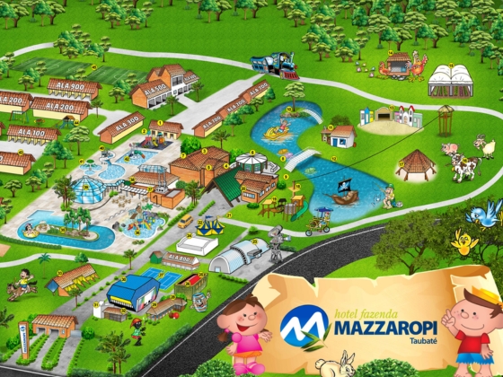 mapa mazza thumb - Hotel
